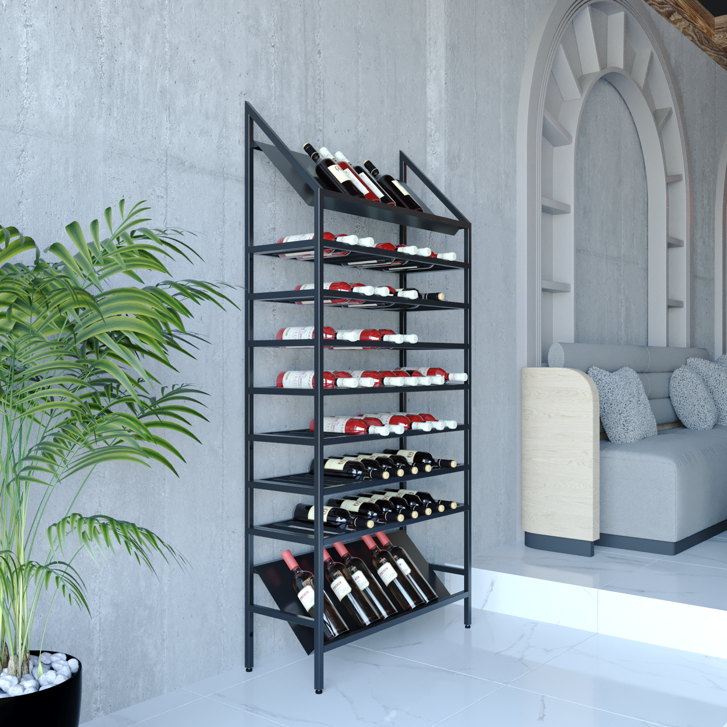 Weinregal Burgundy