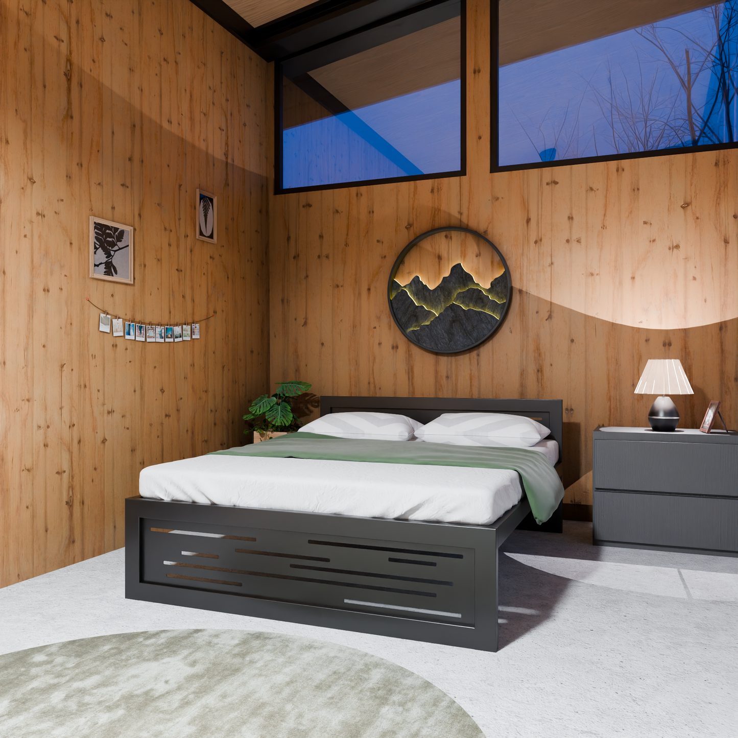 Metallbett Ryka Perfor M6 – stabiles Bettgestell Metall