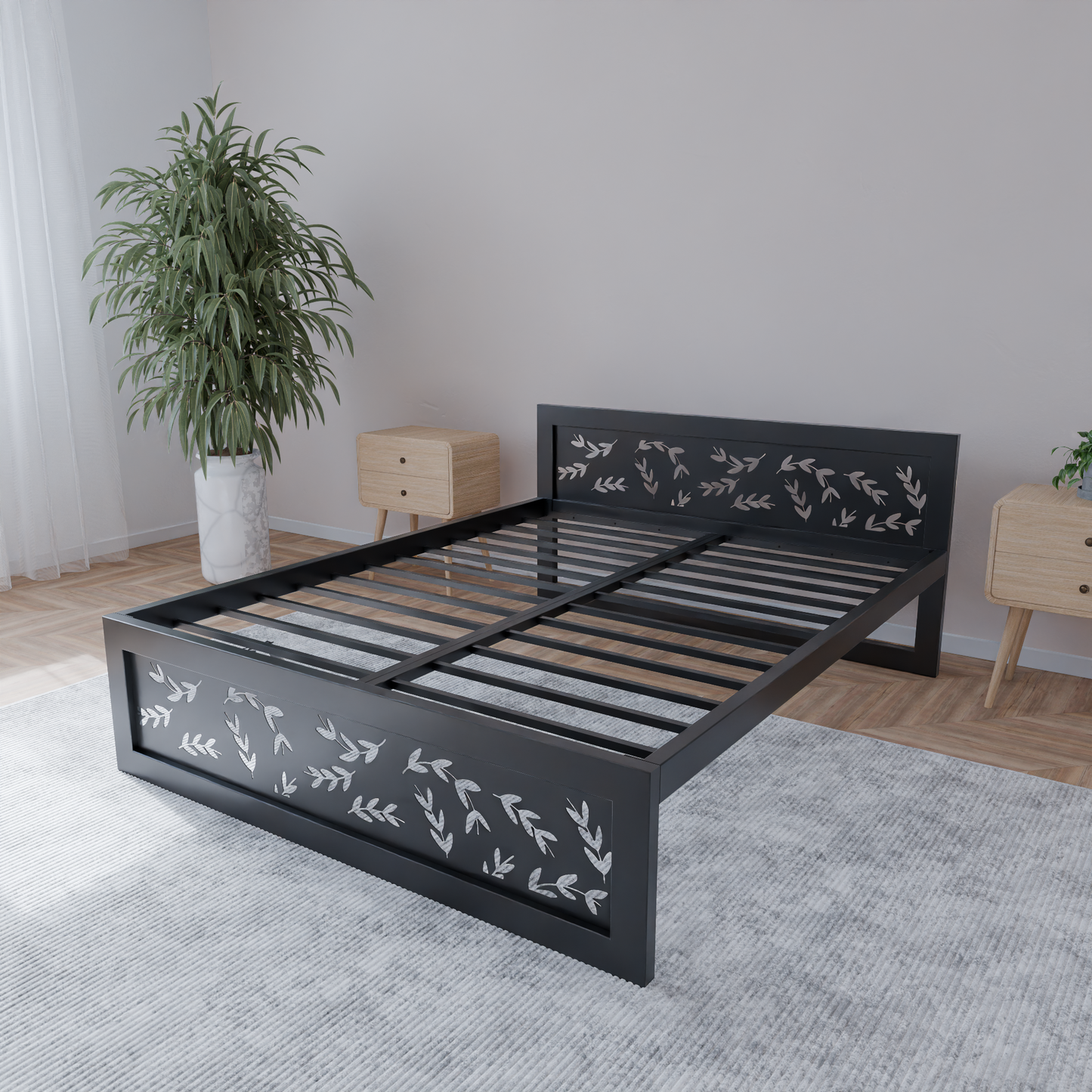 Metallbett Ryka Perfor M22 – stabiles Bettgestell Metall