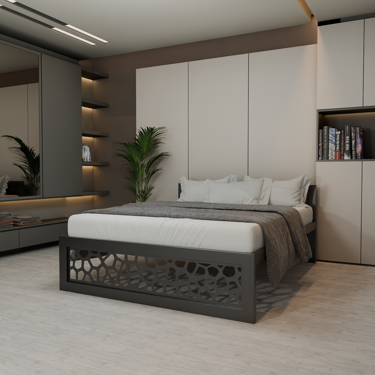 Metallbett Ryka Perfor M19 – stabiles Bettgestell Metall
