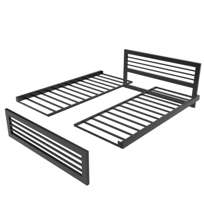 Metallbett Ryka Horizont – stabiles Bettgestell Metall