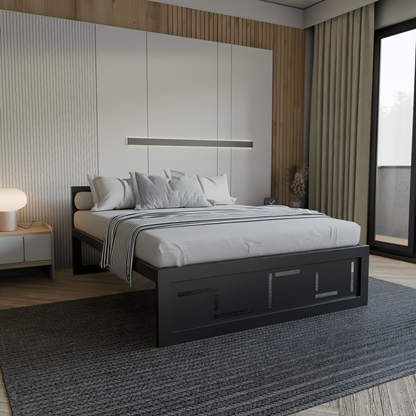 Metallbett Ryka Perfor M16 – stabiles Bettgestell Metall