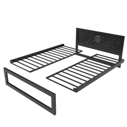 Metallbett Ryka Standard M16 – stabiles Bettgestell Metall