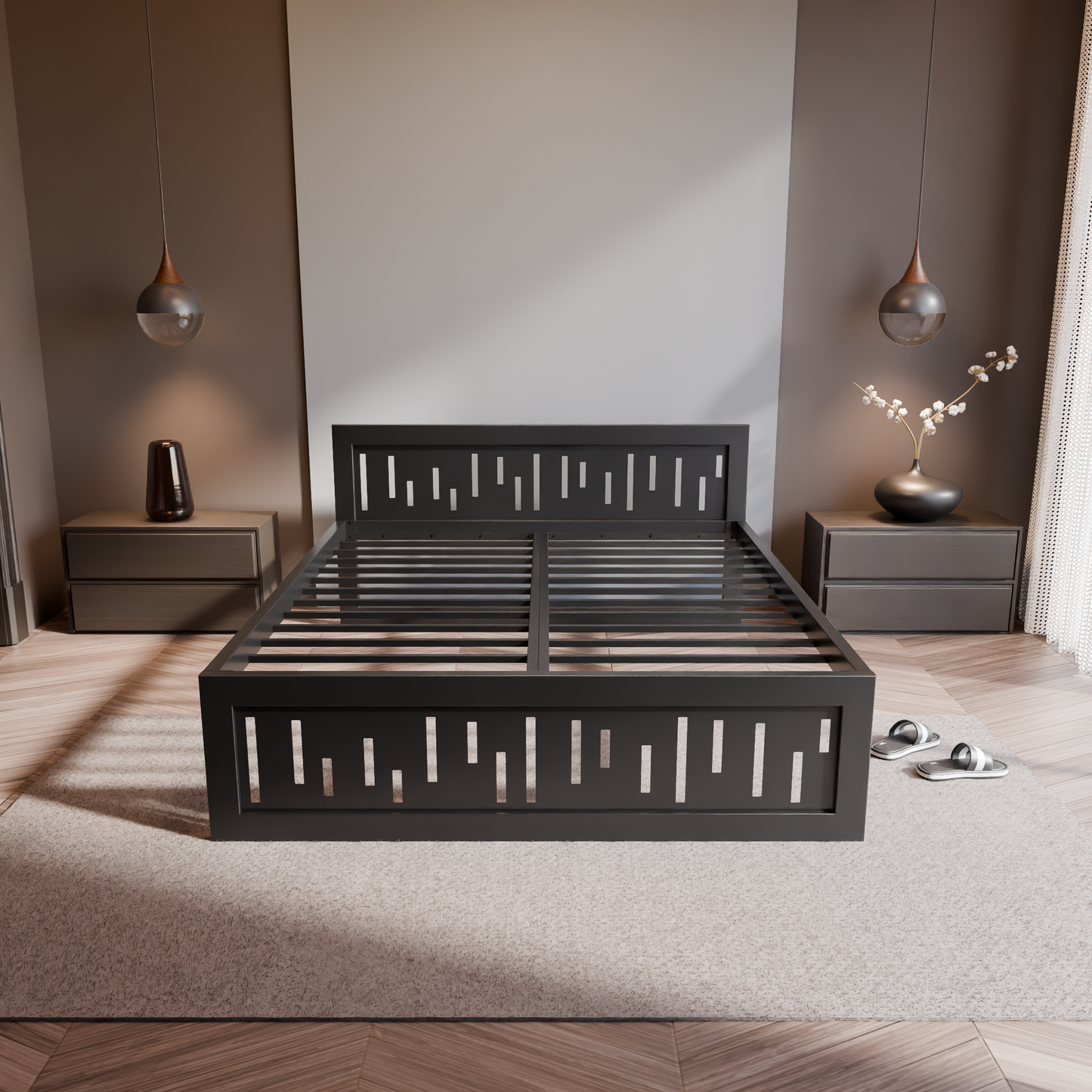 Metallbett Ryka Perfor M23 – stabiles Bettgestell Metall