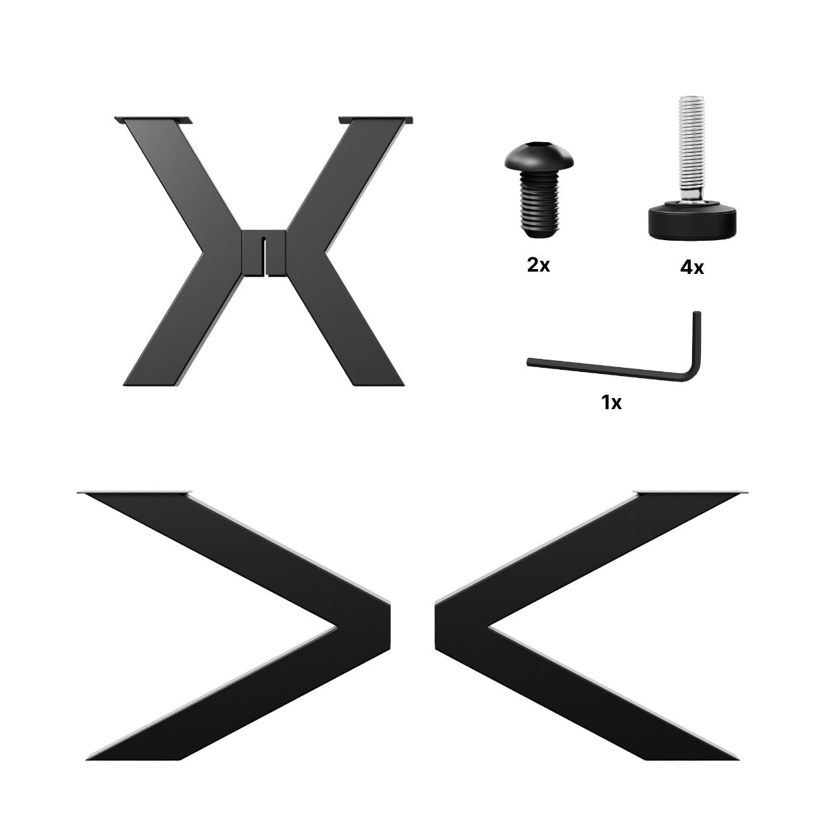 Tischgestell aus Metall Acamar Extreme