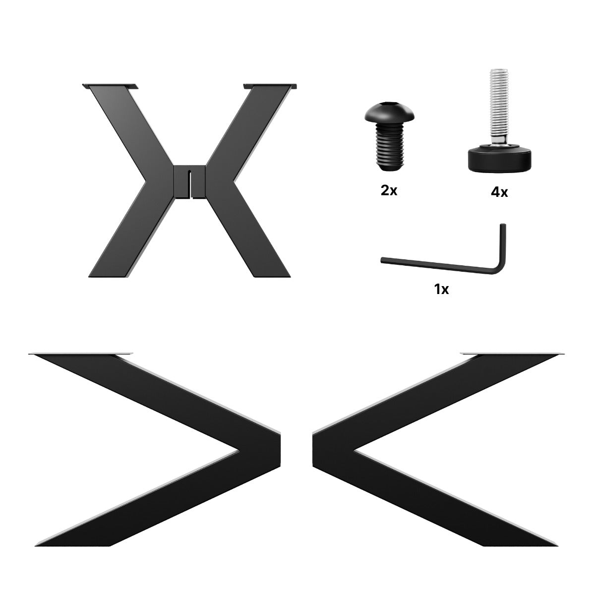 Tischgestell aus Metall Acamar Extreme