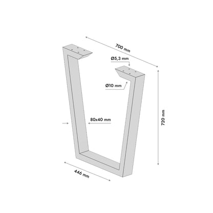 Tischbein Atria Epox Lite