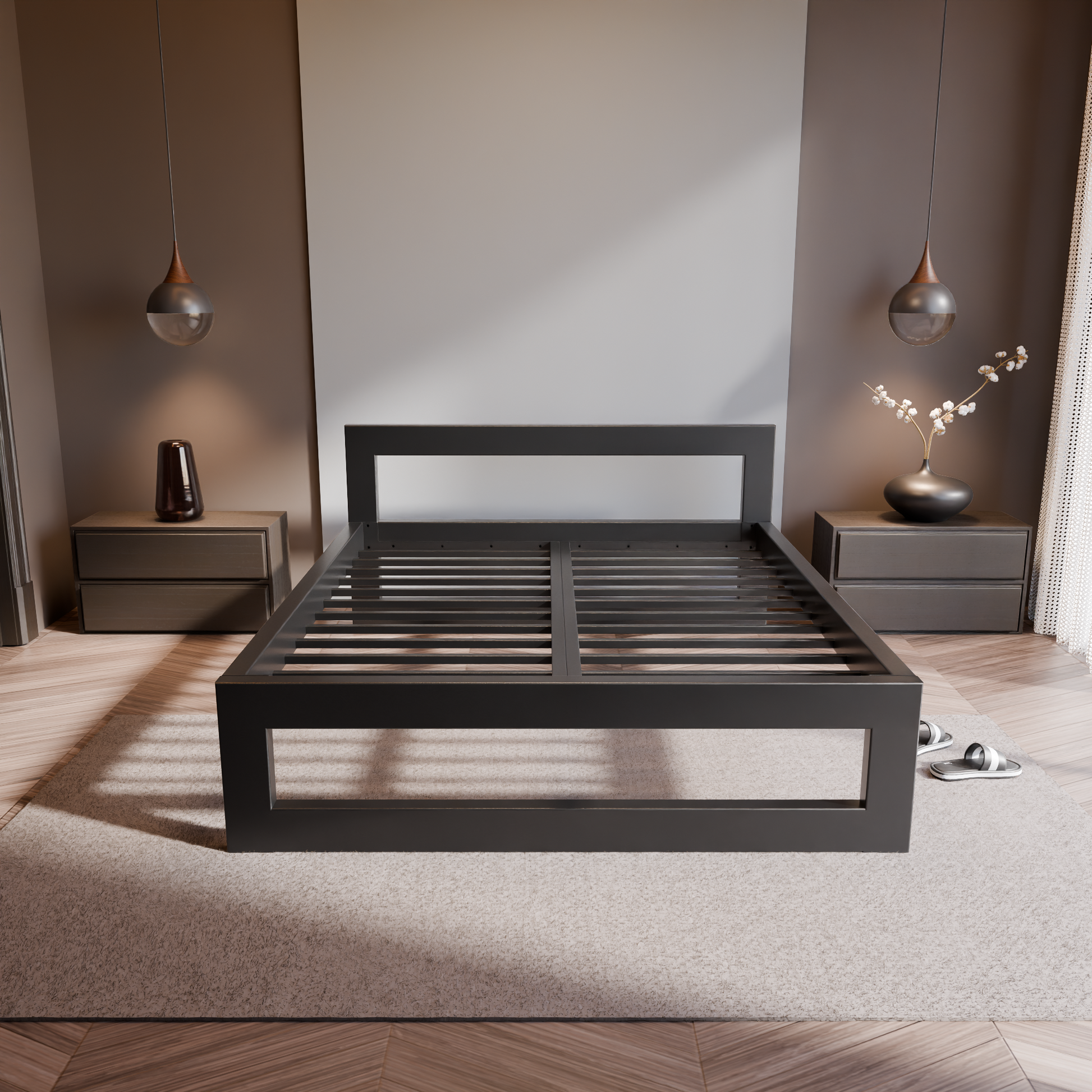 Metallbett Ryka Classic Xtreme – extra stabiles Bettgestell Metall