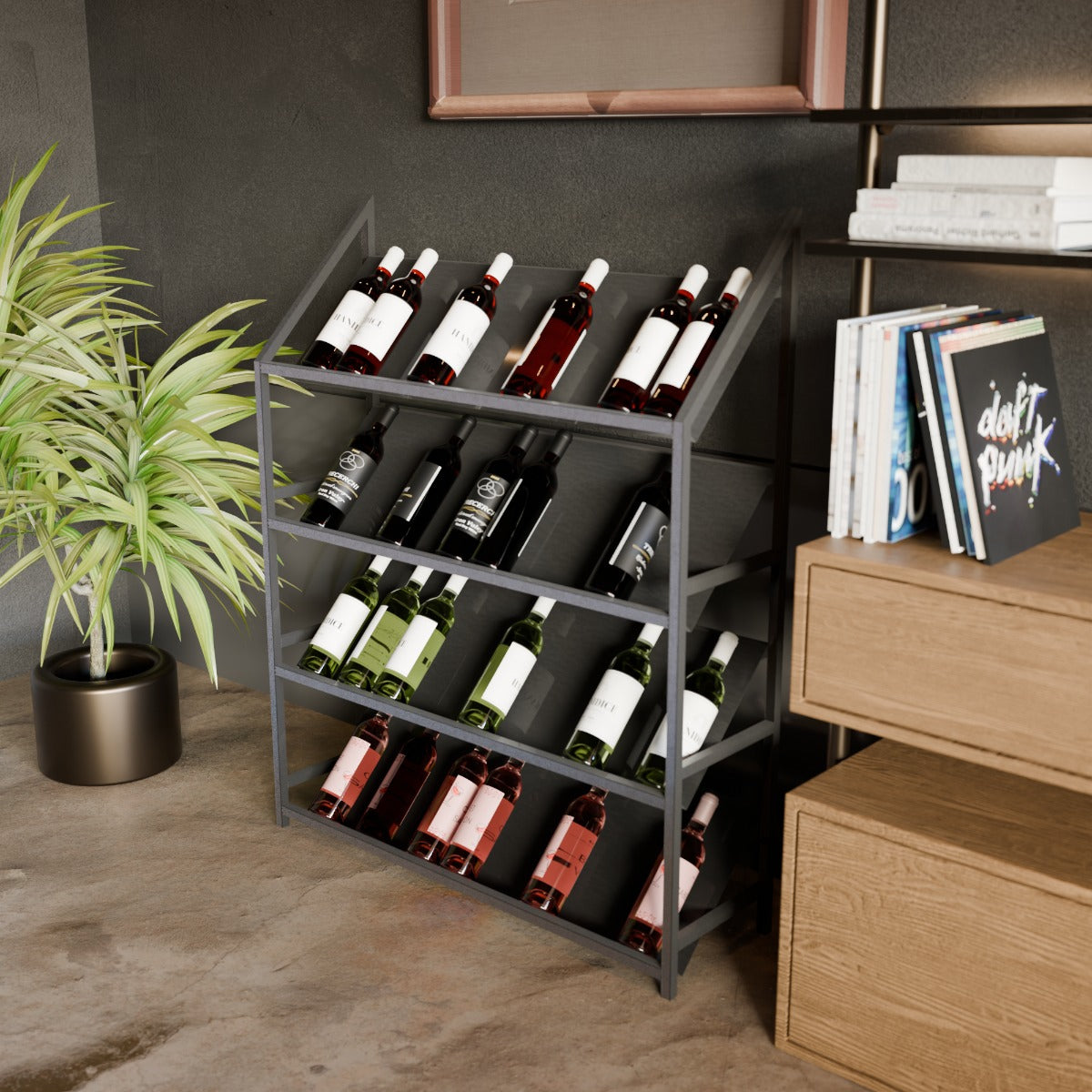 Weinregal Bordeaux