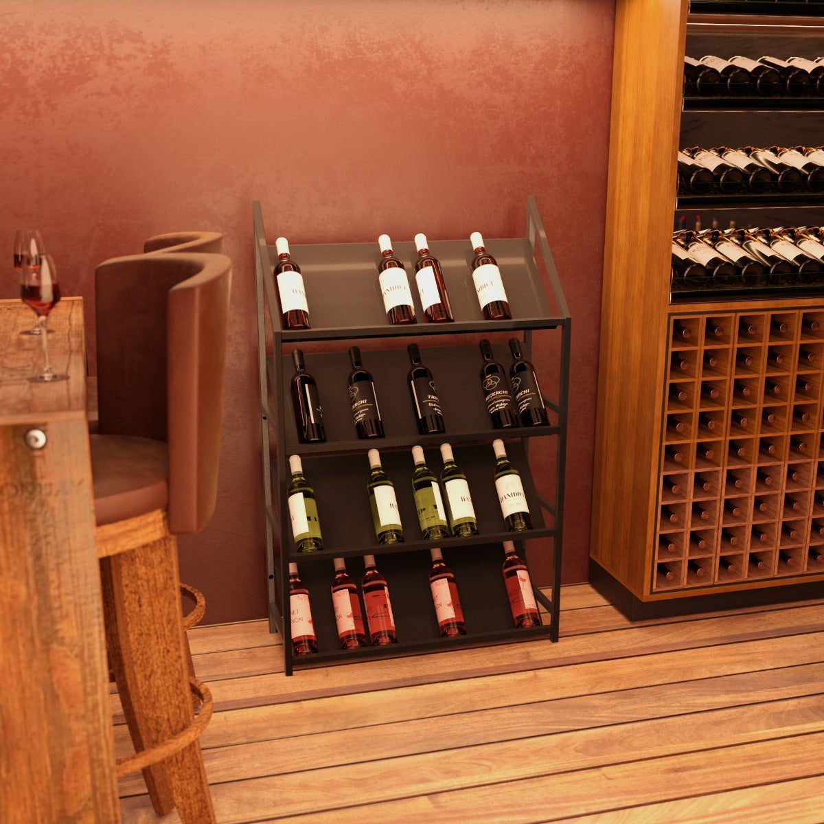 Weinregal Bordeaux