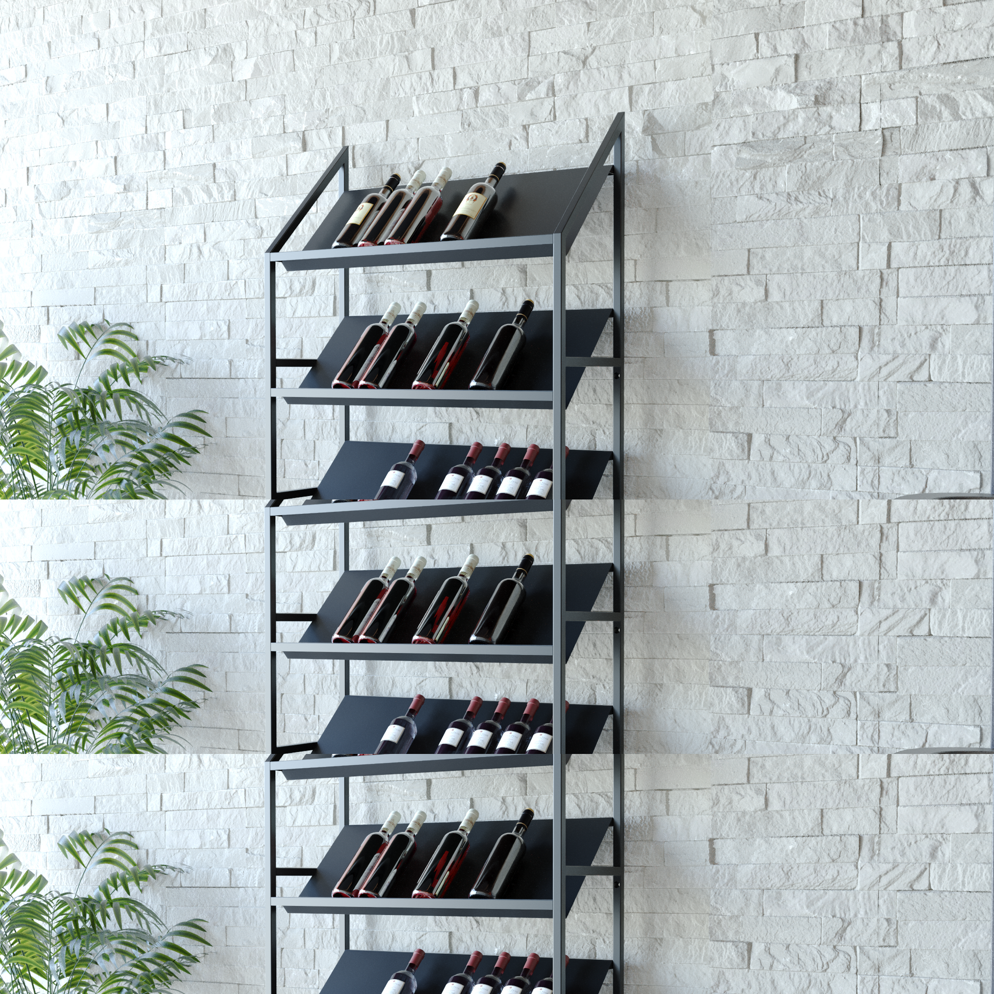 Weinregal Bordeaux