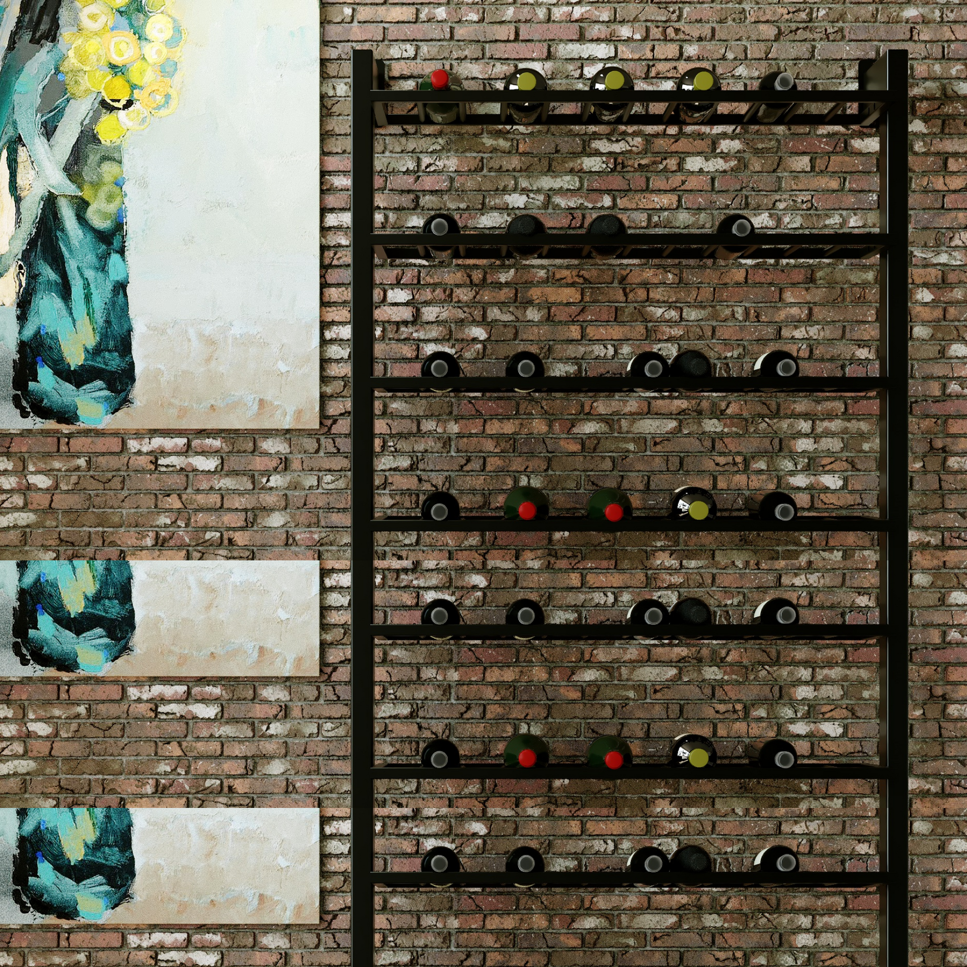 Weinregal Canary