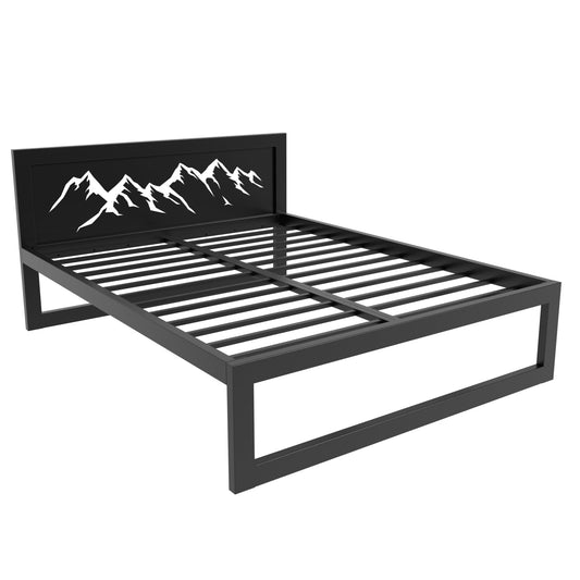 Metallbett Ryka Standard M1 – stabiles Bettgestell Metall