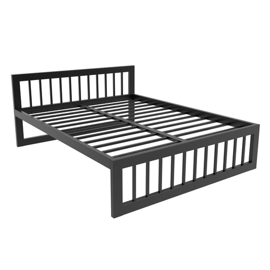 Metallbett Ryka Vertical – stabiles Bettgestell Metall