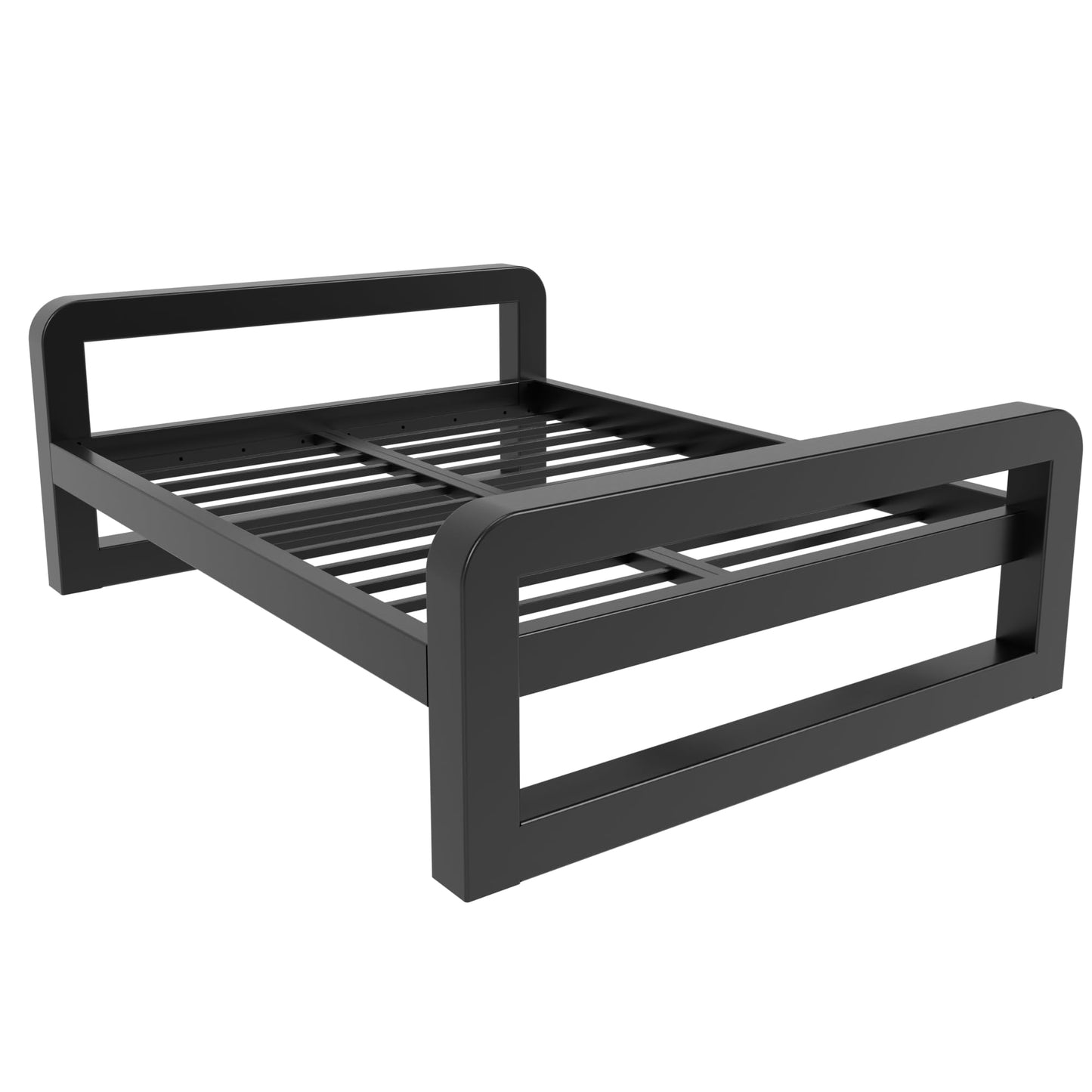 Metallbett Ryka Round geschlossen – Profil 120 x 120 mm