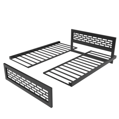 Metallbett Ryka Perfor M8 – stabiles Bettgestell Metall