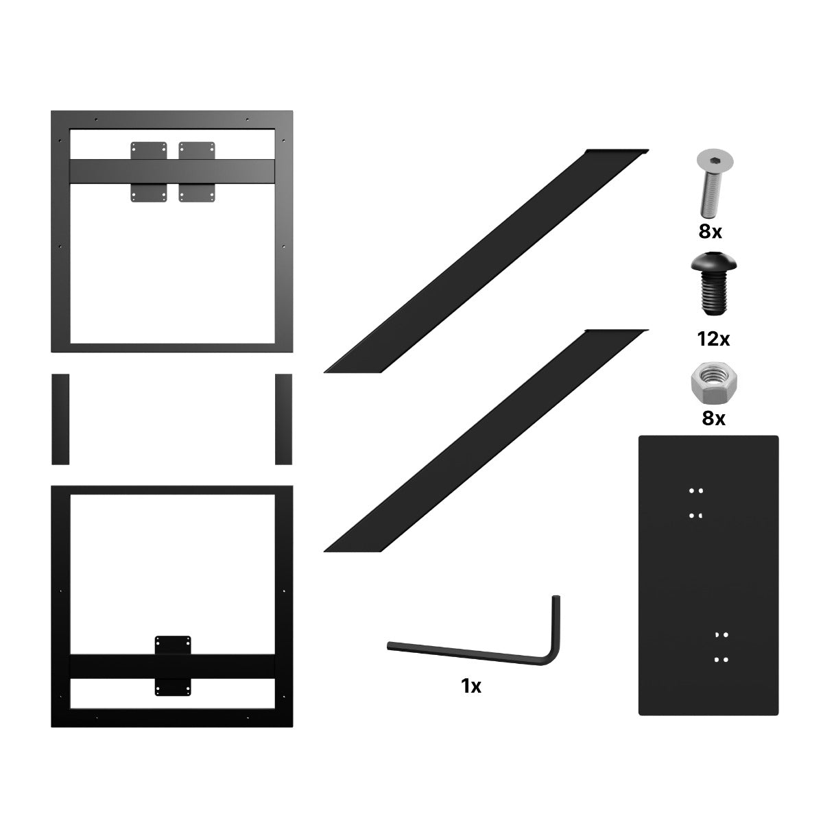 Tischgestell aus Metall Sargas Frame