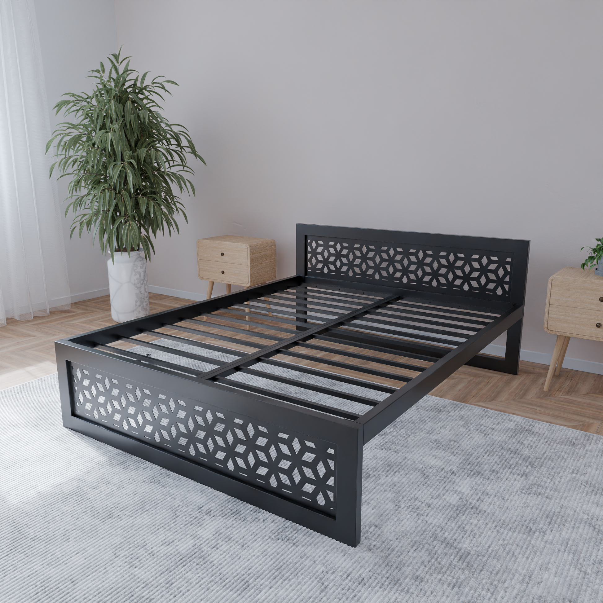 Metallbett Ryka Perfor M7 – stabiles Bettgestell Metall