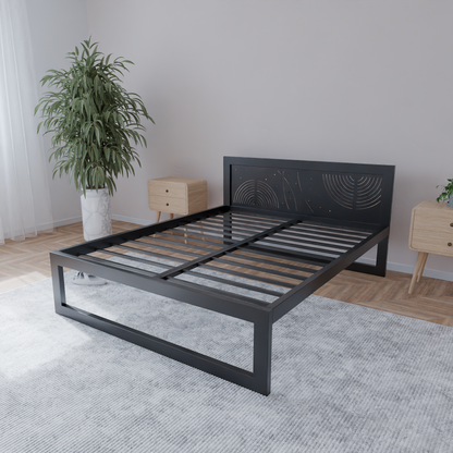 Metallbett Ryka Standard M17 – stabiles Bettgestell Metall