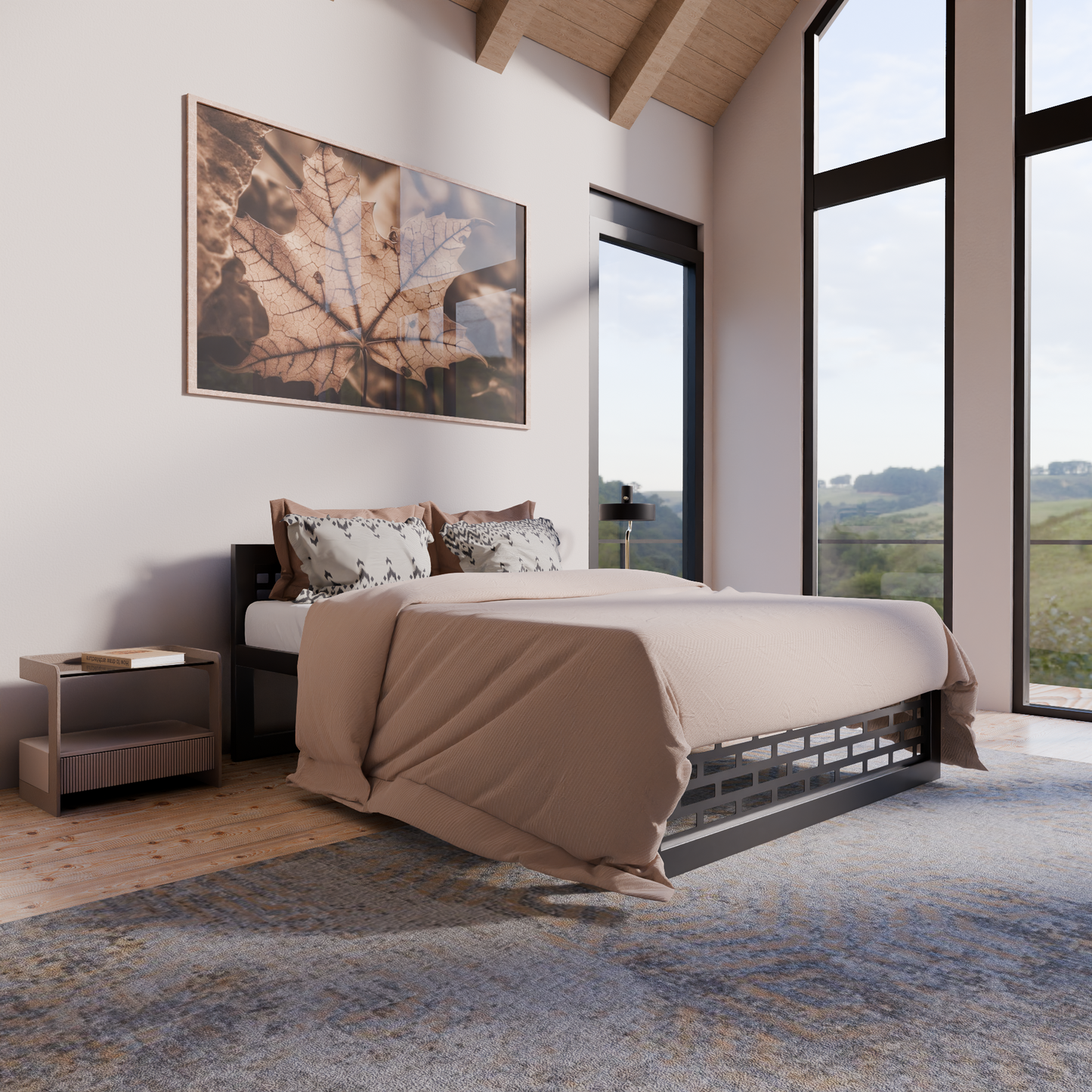 Metallbett Ryka Perfor M8 – stabiles Bettgestell Metall