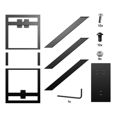 Tischgestell aus Metall Zaniah Frame