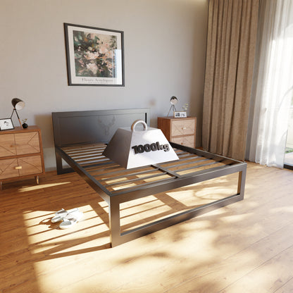 Metallbett Ryka Standard M5 – stabiles Bettgestell Metall